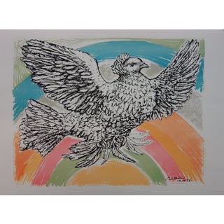 Pablo Picasso, Colombe à l'arc en ciel, Lithograph For Sale