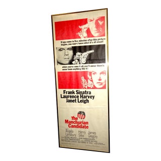 1962 Movie Poster for the Film "The Manchurian Candidate" Direct by John Frankenheimer For Sale