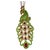 Bochic "Orient" Natural Ruby & Peridot Peacock Brooch/Pendant Set 18K & Silver For Sale - Image 10 of 18
