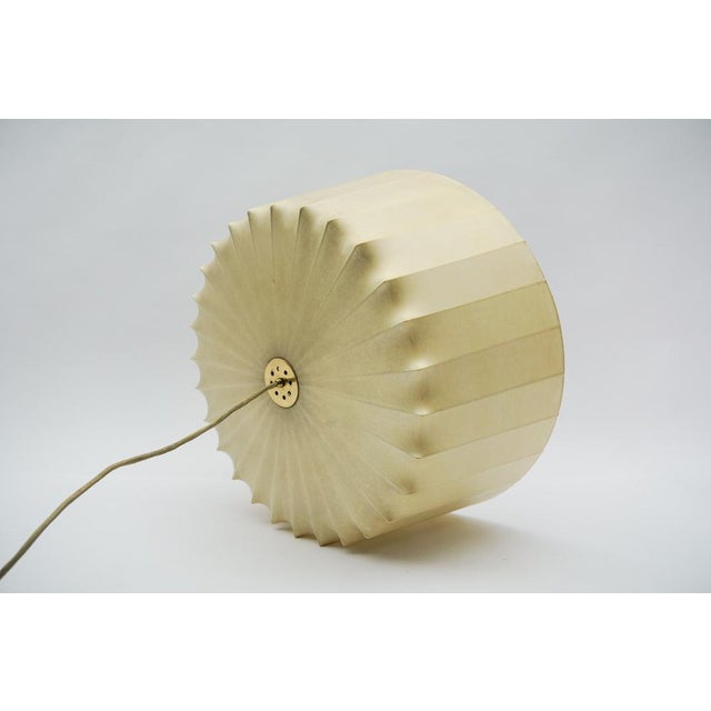 Cocoon Adjustable Hanging Lamp by Münchener Werkstätten, Germany, 1950s For Sale - Image 6 of 14
