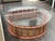 Wood Antique Burmese Drum Circle Coffee Table For Sale - Image 7 of 12