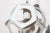 Metal 1960s Preben Dahl Style White Enameled Steel Hanging Pendant For Sale - Image 7 of 9