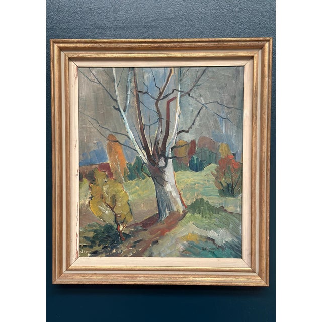 Bo Alnerud, Tree, 1947, Oil on Panel For Sale - Image 13 of 18