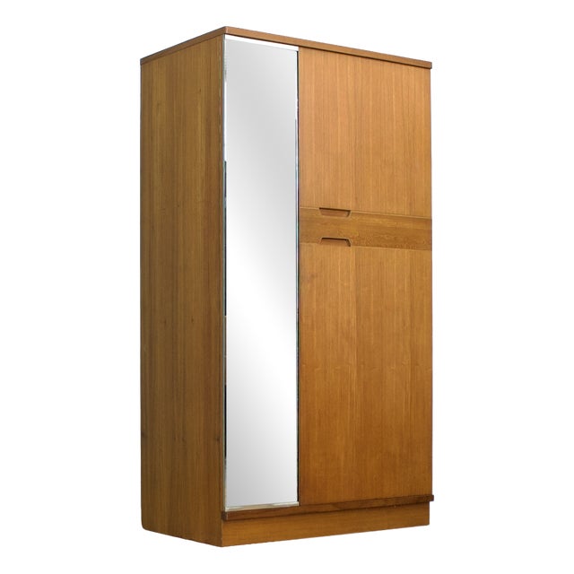 Mid-Century Modern Teak Wardrobe from Uniflex, 1960s For Sale