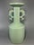 Mid 19th Century Vintage Chinese Longquan Celadon Porcelain Vase | One of a Kind, Dragon‑Shaped Twin Handles For Sale - Image 5 of 7