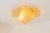 Hollywood Regency Murano Glass Flush Mount with Brass Base from Sylcom Lighting, Venice, Italy, 1990s For Sale - Image 3 of 14