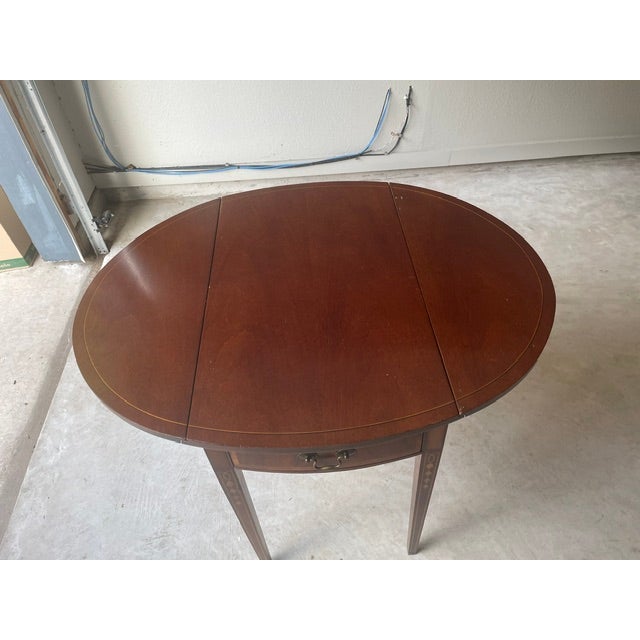 American Vintage Pembrooke Table For Sale - Image 3 of 6