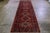 1960s Vintage Persian Heriz Handmade Red Medallion Wool Runner For Sale - Image 11 of 16
