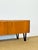 Low Scandinavian Teak Sideboard with Metal Compass Legs, 1960 For Sale - Image 13 of 17