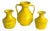 1960s Aldo Londi for Bitossi/Rosenthal Netter Ceramic Vases, 3 Piece Set For Sale