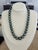 Gray 1990s Graduated Tahitian Black Pearl Necklace With Diamond Clasp For Sale - Image 8 of 11
