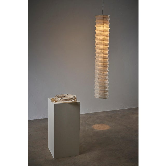 Akari Model L Ceiling Lamp attributed to Isamu Noguchi, 1951 For Sale - Image 10 of 16