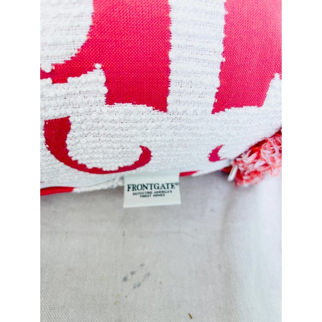 Frontgate Bolister Pillow For Sale - Image 4 of 6