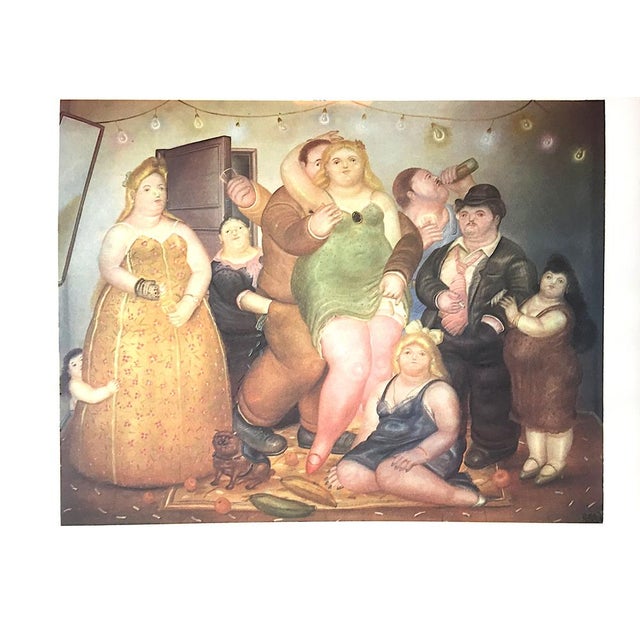 Fernando Botero, Night, Lithograph For Sale - Image 3 of 3