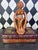 Vintage Indian Terracotta Seated Woman Folk Art Sculpture, 10" For Sale - Image 13 of 18