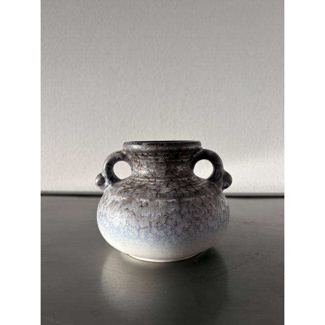 Gray Mid-Century Modern Henkel Vase from Haldensleben, 1960s For Sale - Image 8 of 12