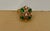 1 Ct Natural Emerald, Oval Stone and Diamond Ring 14 Karat Yellow Gold For Sale - Image 10 of 18
