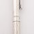 Metal Modernist Twist Opening Sterling Silver Ballpoint Pen Signed Bergdorf Goodman For Sale - Image 7 of 9