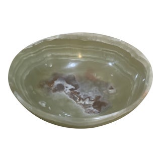 1990s Petite Marble Fruit Bowl For Sale
