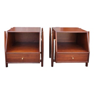 Pair of Mid-Century Style Night Stands For Sale