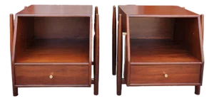 Pair of Mid-Century Style Night Stands