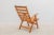 Solid Pine Slat Folding Outdoor Chairs, 1950s, Set of 4 For Sale - Image 6 of 12