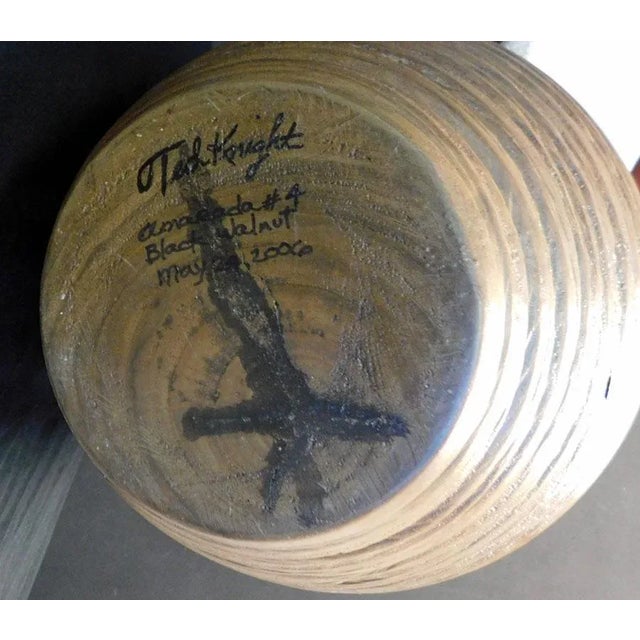 Vintage Ted Knight "Amarada #4" Turned Wood Vase For Sale In Denver - Image 6 of 8