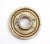 Traditional Mid 20th Century Solid Brass Flat Collar Door Rosette For Sale - Image 3 of 3