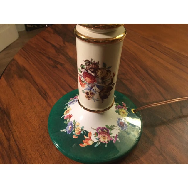 Porcelain Table Lamp, 1980s For Sale - Image 11 of 17