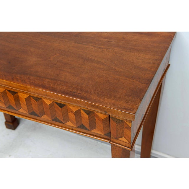 Antique Italian Parquetry Console Table For Sale - Image 4 of 13