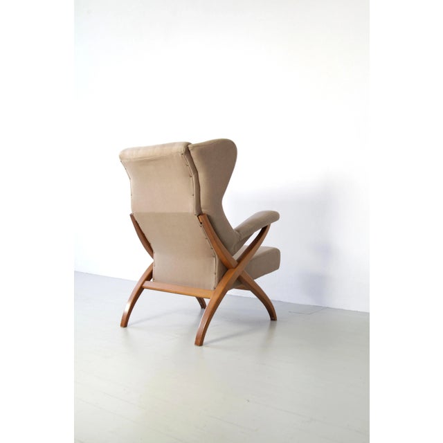1950s Italian Fiorenza Armchair by Franco Albini for Arflex, 1952 For Sale - Image 5 of 17