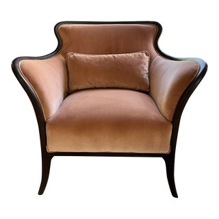 Medea Italian Art Nouveau Club Chair For Sale