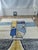 Cubist Abstract Multicolor Handwoven Wool Moroccan Rug For Sale - Image 9 of 12