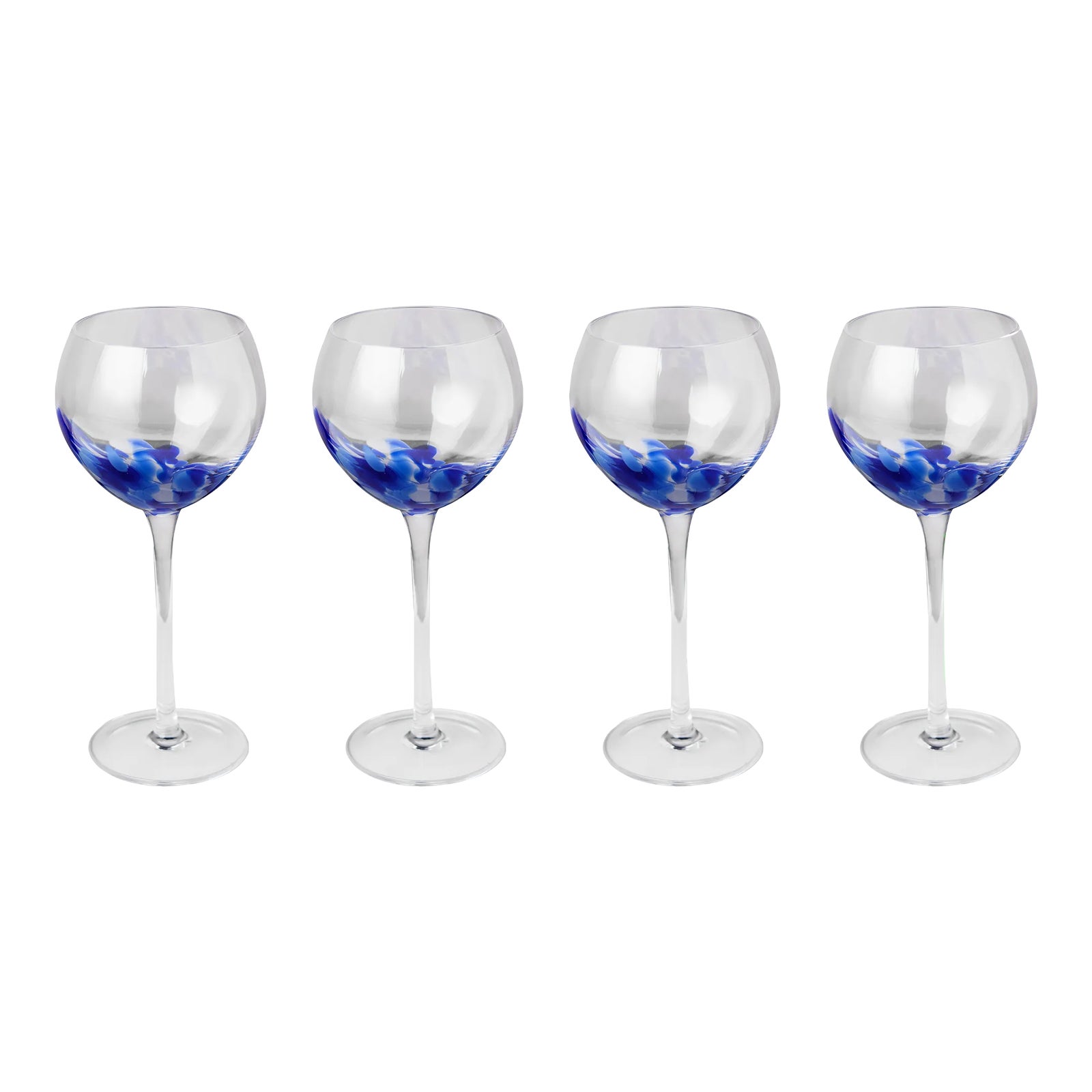 wine stained glass Purple Colored Wine Glass
