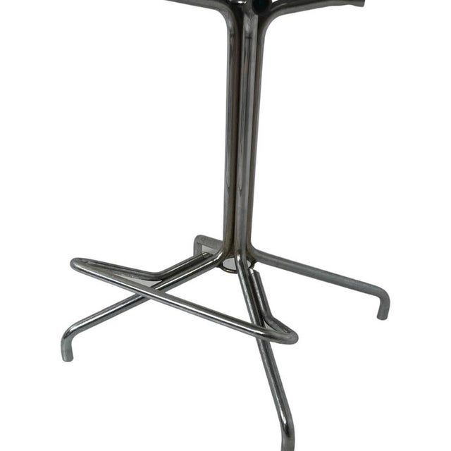 Postmodern Meridiana Hard Plastic Design Bar Stool on Four-Legged Base by Christophe Pillet for Driade For Sale - Image 3 of 7