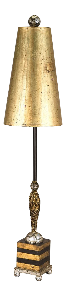 black and gold buffet lamps