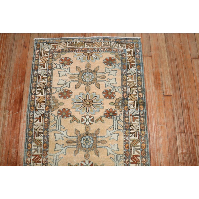 1930s Persian Malayer Throw size rug Details rug no. r5837 size 2' 6" x 4' 8" (76 x 142 cm)