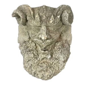 Antique Bacchaus Wall Mount Fountain Spout