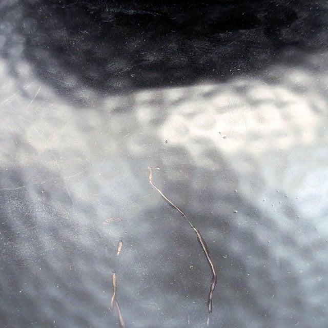 2010s Crate & Barrel Fernando Round Accent Table For Sale - Image 5 of 6