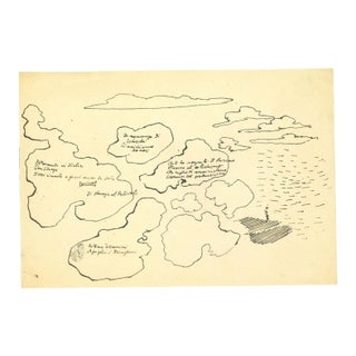 Leo Longanesi - Pen Drawing - Pen Drawing - 1937 For Sale