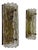 Mid-20 Century Pair of Carl Fagerlund art glass sconces for Orrefors. Sweden For Sale