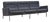 Florence Knoll for Knoll Mid Century Parallel Bar Sofa For Sale