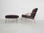 Set of Lounge Chair and Ottoman by Rodolfo Dordoni for Minotti Berman, Italy, 1990s For Sale - Image 3 of 18