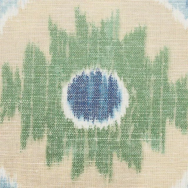 A true warp print ikat with watery colorations, this delicate stripe has an exotic vibe and is the perfect scale for...