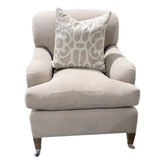 George Smith English Arm Accent Chair(pair Available) For Sale