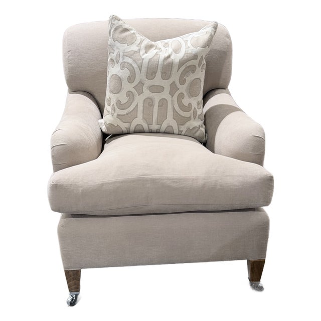 George Smith English Arm Accent Chair(pair Available) For Sale