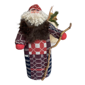 Vintage Folk Art Santa