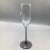 Unusual vintage amethyst octagonal stem wine and champagne glasses. Wine glasses measurements are 3 7/8 inches wide by 7...