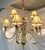 Vintage 9-Light Coastal Chinoiserie Style Monkey Chandelier With Rawhide Shades For Sale - Image 11 of 18