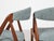 Brown Mid-Century Danish Model 31 Dining Chairs in Teak by Kai Kristiansen for Schou Andersen, Set of 4 For Sale - Image 8 of 13